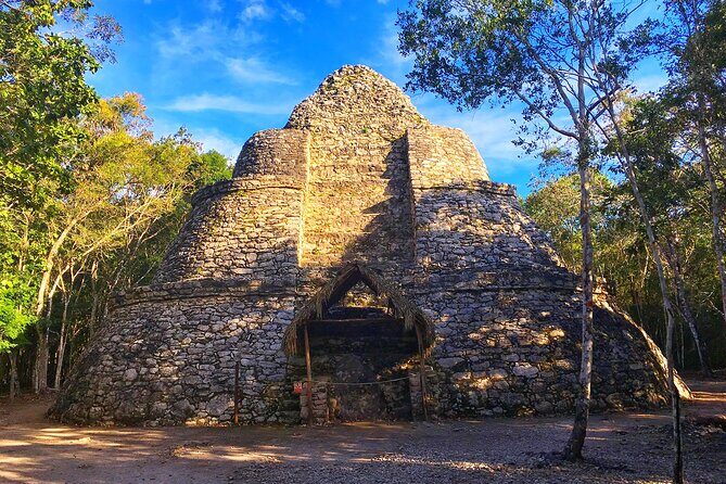 Coba & Mayan Cenote tour with lunch from Cancun and Riviera Maya - Church Temple, Oval Temple, and ball games: more than a photo stop