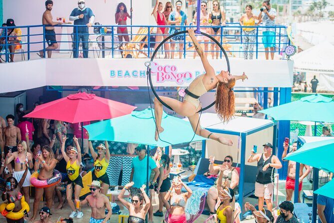 Coco Bongo Beach Club Day Party Premium Pass - Arriving at the beach club: mobile ticket and fast entry vibes