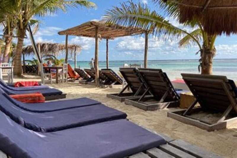 Costa maya : Beach Club Experience + relaxing massage - The massage by the ocean: 30 minutes of damage control
