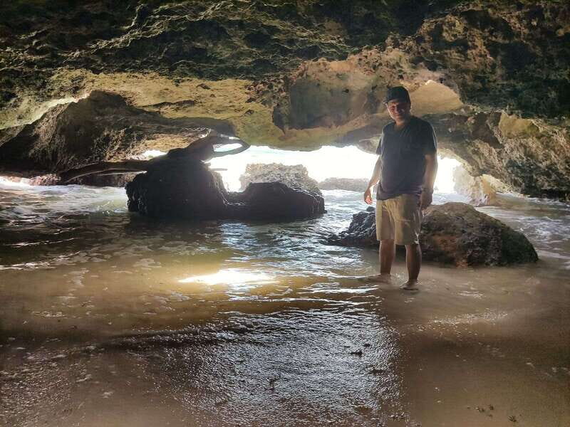 Cozumel: 5-Hour Private Caves and Ruins Tour with Lunch - Mirador beach break and the Mojito Factory Tikki Bar option