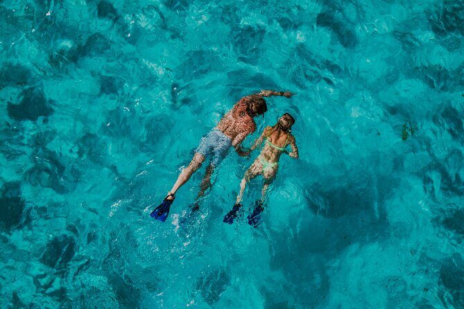 Cozumel All Inclusive: Coast & Relax 4h on 51' Leopard - From Marina Cozumel Check-In to Your First Out-on-the-Water Break