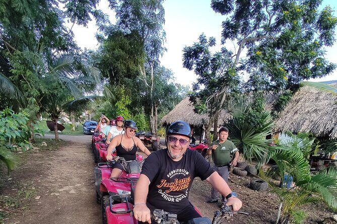 Cozumel ATV Tour & Beach Break - Palm Beach Punta Francesa: hammocks, lunch, and breathing room