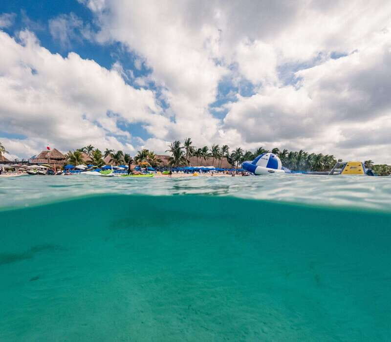 Cozumel: Best Day Pass at San Francisco Fun Beach Club - Included water fun: snorkel gear, kayaks, paddle boards, float mats