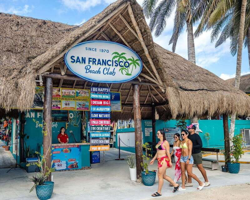 Cozumel: Best Day Pass at San Francisco Fun Beach Club - What to watch out for: crowding, chair spacing, and facility upkeep