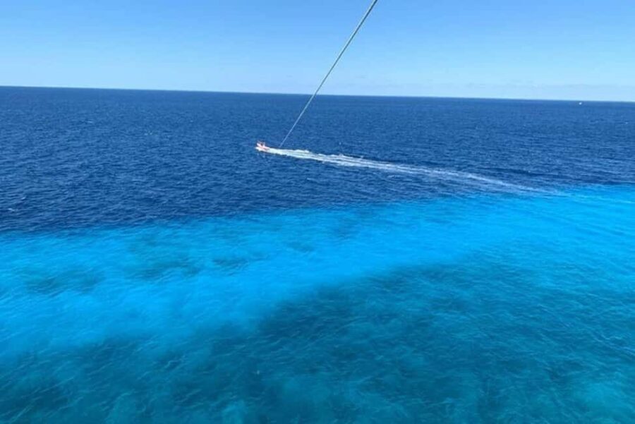 Cozumel: Best Parasailing Experience + Locker - Views over Cozumel: what you’ll actually notice