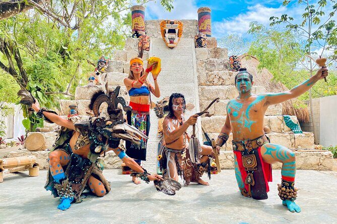 Cozumel Jeep Adventure Natural Cenote & Mayan Experience OTOCH - Skyreef Beach Club snorkeling: good gear, easy beach comforts