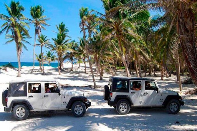 Cozumel Jeep Tour from Cancun and Riviera Maya - Seashell tomb and Colombia Lagoon: two stops that feel different from the coast