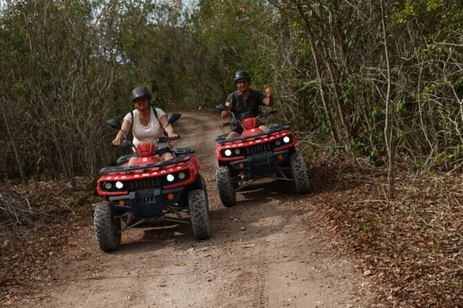 Cozumel Jungle ATV Tour Adventure and Caverns with transfer - Stop 2: Jade Cenote (Chempita) Cavern Time and Water Reality