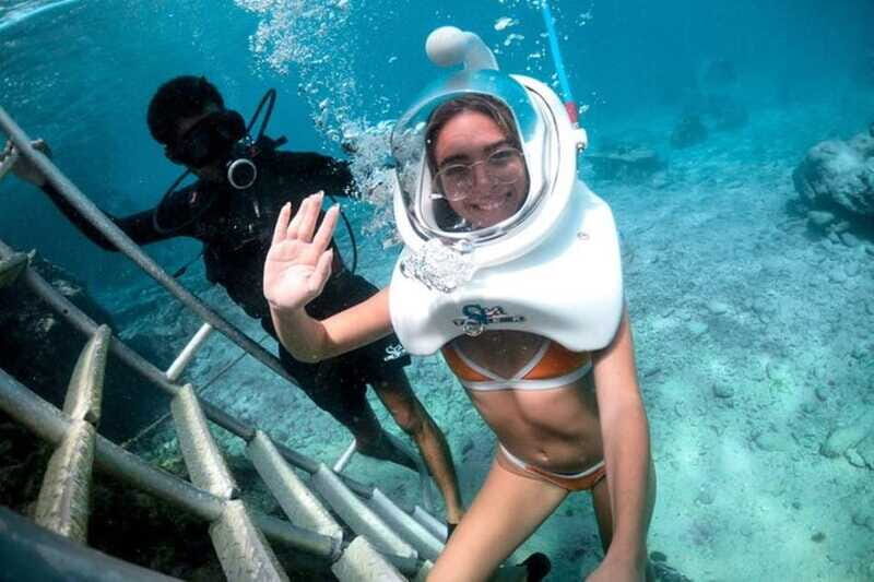 Cozumel: SeaTrek Underwater Helmet Diving Experience - Safety and comfort: the staff role during the whole session
