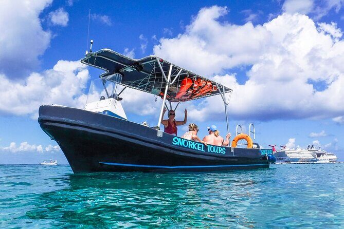 Cozumel Snorkel at El Cielo & 2 Reefs! Transportation from Tulum - Ferry + Regular Motor Boat: What the Ride Really Means