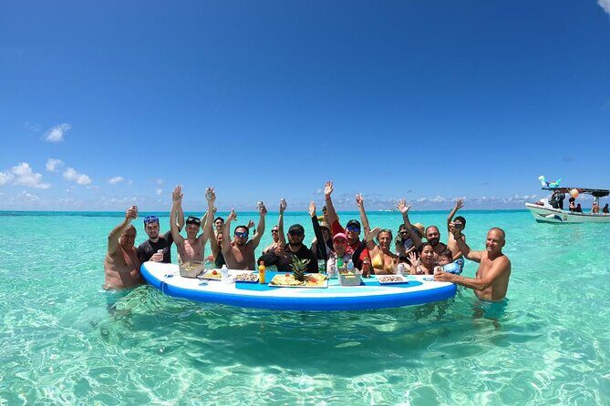 Cozumel: Snorkeling to El Cielo & Cielito with drinks & Snack - Cielito: stingrays around you while you eat and drink