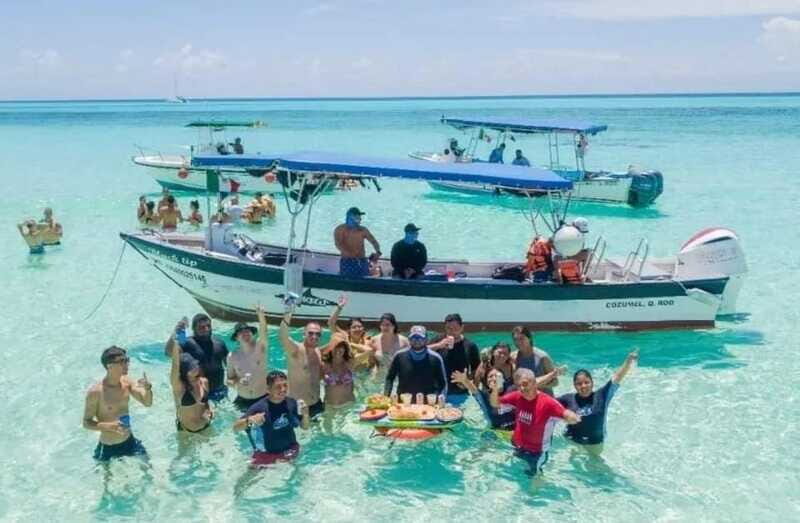 Cozumel:El Cielo Lancha-A Captivating Caribbean Sea Cruise - Cielito starfish sanctuary: shallow, calmer, and easy to enjoy