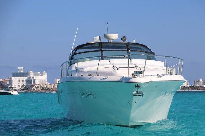 Cruise in Elegance: Luxury Yacht Rental in Cancun - Snorkeling gear, water, and how to get the most out of the swim stops