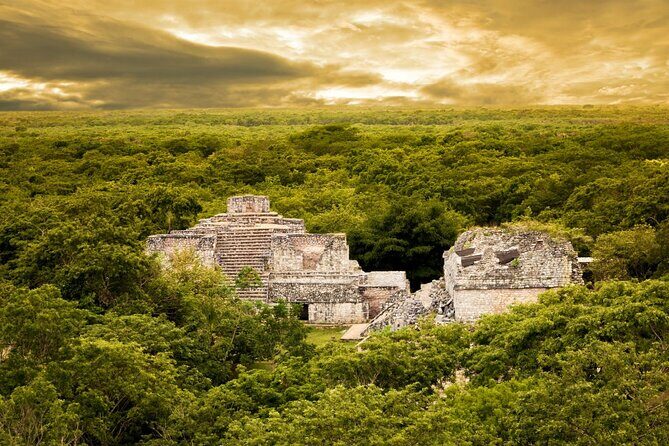 Cultural Tour! Ek Balam, Hubiku Swim & Valladolid from Cancun - Stop 1: Ek Balam ruins and that Acropolis view