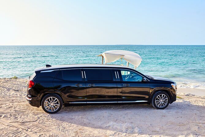 Deluxe GMC Limousine from CUN Airport to Playa Mujeres - Terminal-by-terminal pointers (because Cancun has multiple exits)