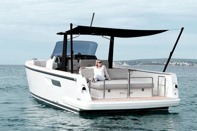 Deluxe Private Boats - 36 ft Fjord - Playa El Cielo on a 36-ft Fjord: the beach time that actually feels unhurried