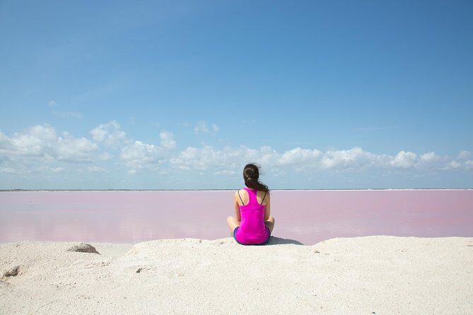Discover the FABULOUS PINK WATERS in the Caribean - Price and logistics from Cancun: what $125 really buys