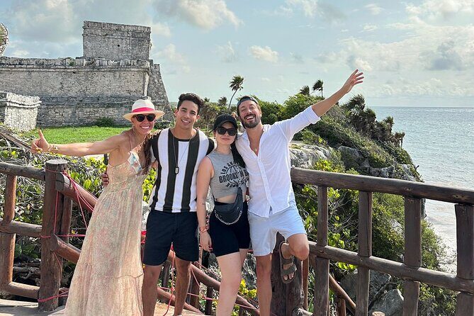 Discover the Mayan archaeological sites of Tulum & Coba in 1 day - One day, three big mood-changers: Tulum, a cenote swim, and Coba