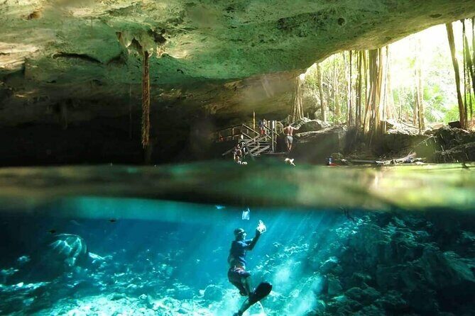 Discovering Breathtaking Cenotes in Tulum - Getting There Comfortably: A/C Transport + English Guide