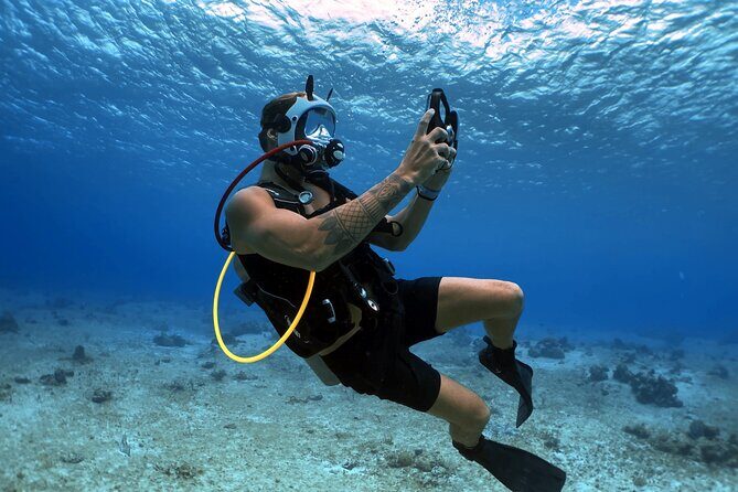 Diving For People Without Experience - The underwater plan: a protected shore session with little current