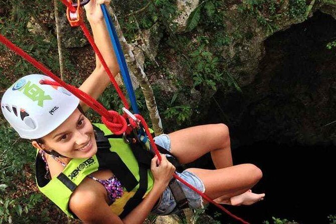 Drive an Atv shared, swim in a Cenote and ziplines in the Cancun - Hotel Pickup, Transfers, and How the Day Really Starts