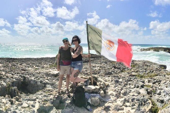 Dune Buggy Adventure, Snorkel, Mayan Town, East Coast, Tequila and City Tour - El Cedral: Mayan Ruins, a Catholic Church, and Blak Coral Factory