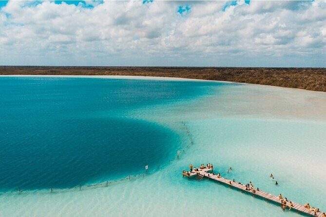 Eco Adventure At 3 Cenotes & 1 Lagoon ! From Cancun & Riviera - Cenote Zemway: Sacred Traditions in an Open Cenote