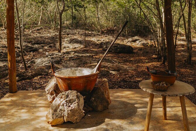 Ek Balam, Mayan traditions and cenote Chichikan - Chichikan cenote park: swim time, life jackets, and Mayan-style cultural moments