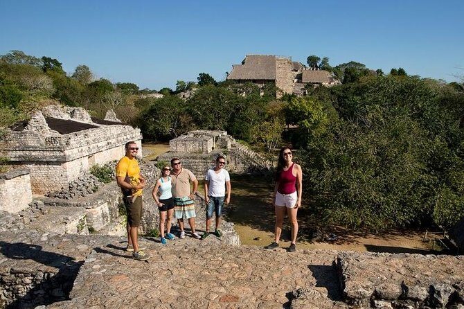 Ek Balam Ruins and Cenote Maya Park Day Trip from Playa del Carmen - Ek Balam Village: The Black Jaguar Ceremonial Center