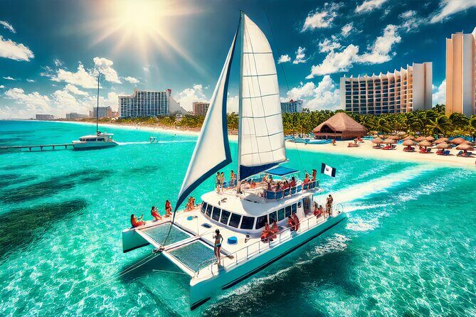 Exciting Catamaran Tour to Isla Mujeres, from Cancún! - Hotel Pickup in Cancun and the Meeting Point Reality