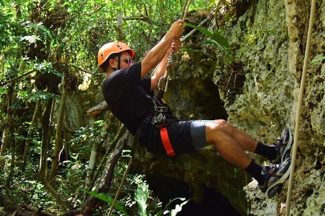 Exciting Day in Tulum Jungle: ATVs, Cenote, Zip lines, Rappel - Zip Lines Over the Trees, Plus a Water Zipline
