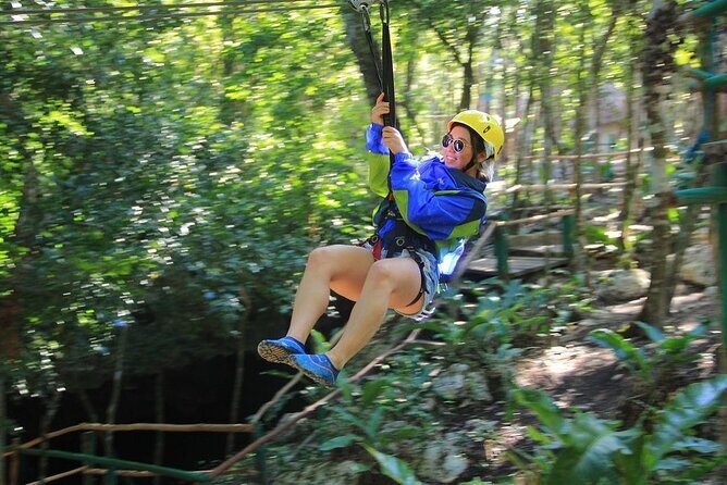 Exciting Day in Tulum Jungle: ATVs, Cenote, Zip lines, Rappel - Food, Lockers, and Bilingual Guides: The Value Stuff