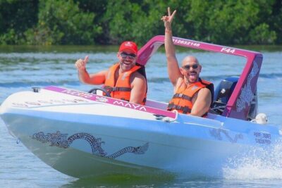 Exciting Speedboat & Snorkeling Tour in Cancun Lagoon! - The Mayan Reef snorkeling stop: what you’re actually signing up for