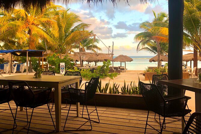 Exclusive Open Bar Experience at Yaya Beach - Check-in and your shaded setup: lounge chairs, cabanas, and service