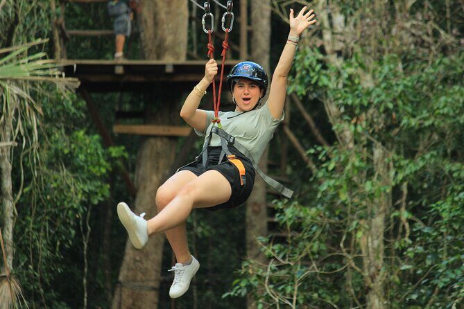 Experience ATV, Ziplines, Cenote and Horses Ride in Cancún - Cenote Swim: Crystal Water With a Short Clock