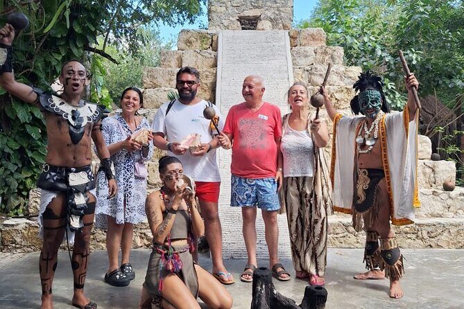 Experience Cozumel Historical Center Mayan and Beach Experience - San Miguel de Cozumel monuments: The Two Cultures and Ixchel