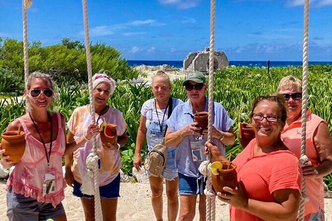Explore Cozumel on a Buggy: Tour Around the Island! - Playa San Martín lunch: Mexican snacks, beach energy