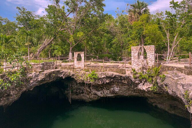 Explore Mayan Ruins Tulum & Coba, a cenote & Playa del Carmen - Cancun Pickup at 7:00 am, Mobile Tickets, and Skip-the-Line Entry
