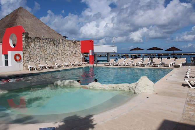Fish Spa, Beach Break with Lounge Chairs, Umbrellas & Beach Area - Chulas Pool Party and Beach Bar Access: More Than Just Shade