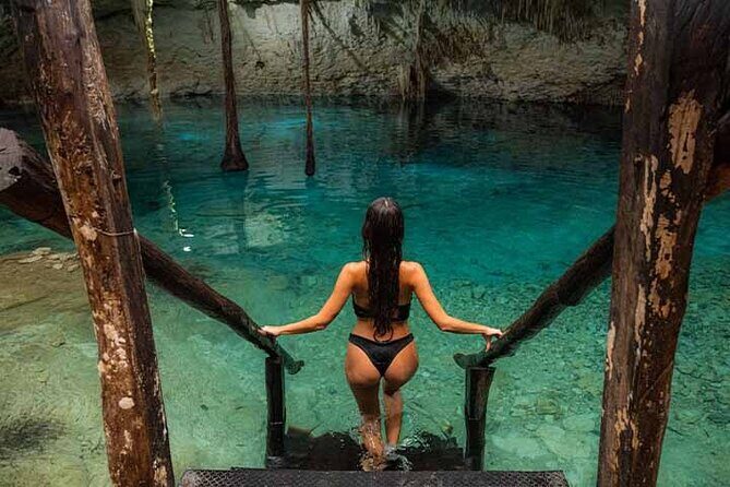 Floating Breakfast+Cavern Tour includes entrance to the cenote-Temazcal - A day that mixes snorkeling and ceremony in one loop
