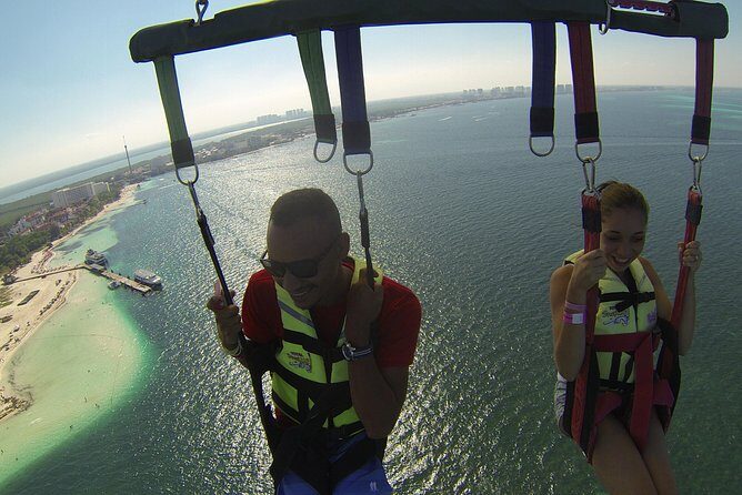 Fly Above Cancun Bay: Parasailing Experience - The 10–12 minute parasail over Cancun Bay: what you’ll see and feel