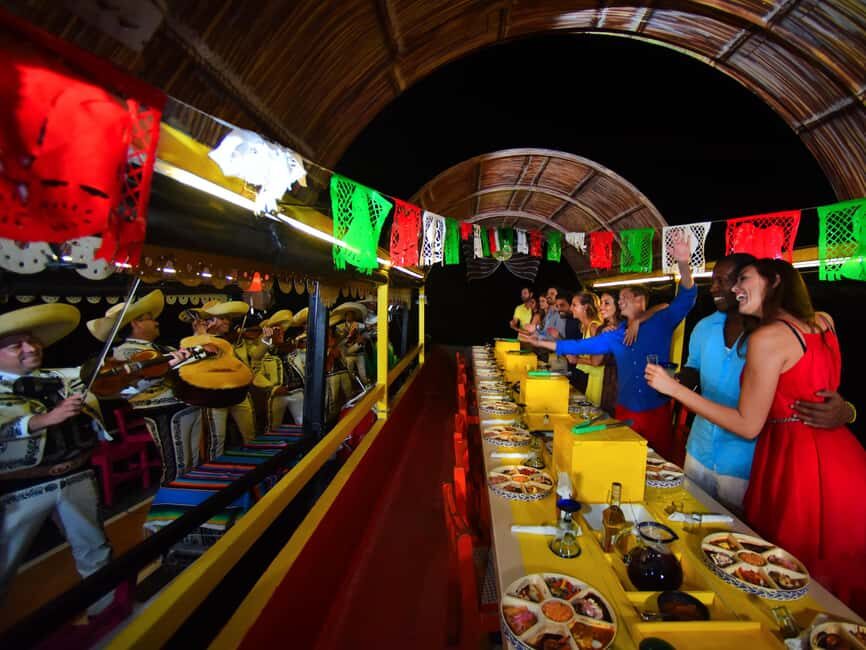 From Cancun: All-Inclusive Xoximilco Park Admission - Xoximilco Park after dark: what you’re really buying