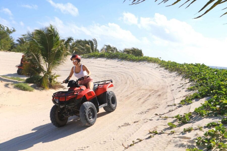 From Cancún: ATV Jungle Trail Adventure and Beach Club - Small group dynamics: why max 10 matters