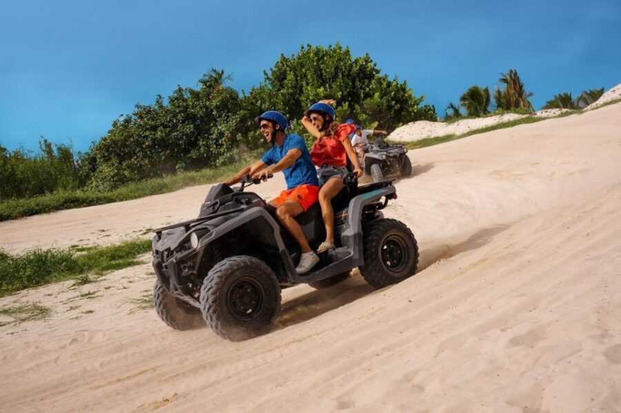 From Cancún: ATV Jungle Trail Adventure and Beach Club - Safety briefing and choosing your single or double ATV