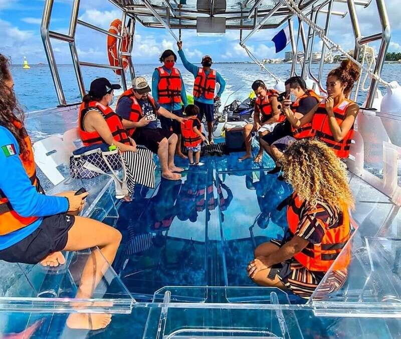 From Cancun: Glass Boat Sightseeing Trip - The Glass Boat Experience: 360 View, Real-World Sightlines