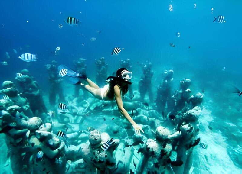 From Cancun: Isla Mujeres by Luxury Catamaran with Drinks - Snorkeling at Isla Mujeres: what your included 20 minutes is really for