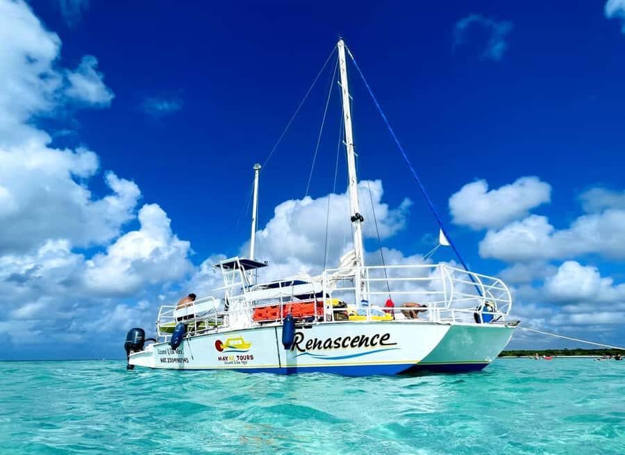From Cozumel: El Cielo Beach by Catamaran Snorkeling Tour - Boarding at Marina Cozumel ASIPONA: Simple Start, Quick Orientation