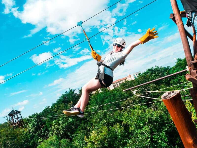 From Cozumel: The Original Zipline Adventure Tour - The 50-minute flow: from briefing to flying the 6-line circuit