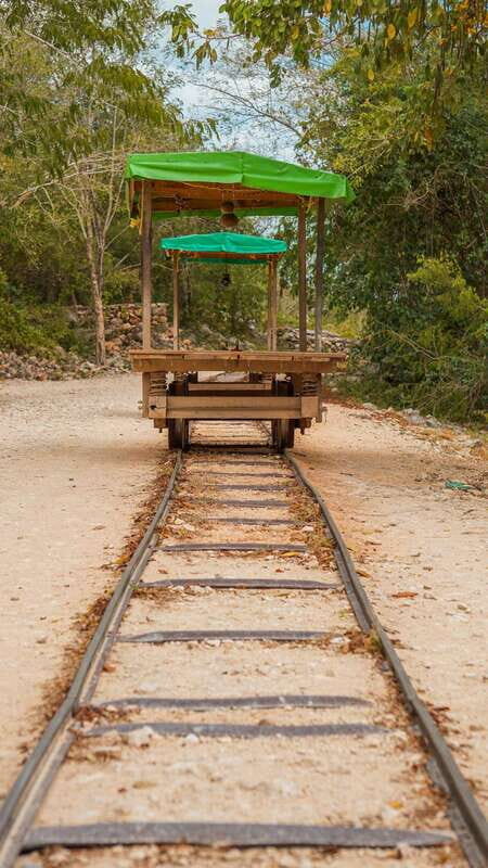 From Merida: 3 Cenotes - Getting to the cenotes by truck or bicycle