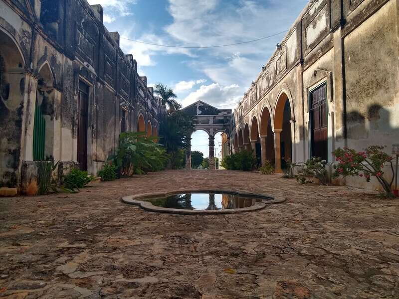 From Merida: Uxmal, Hacienda Yaxcopoil and Cenote with Lunch - Hacienda Yaxcopoil: the palace rooms, gardens, and the henequen era